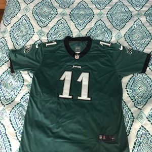 Carson Wentz fully stitched XL jersey